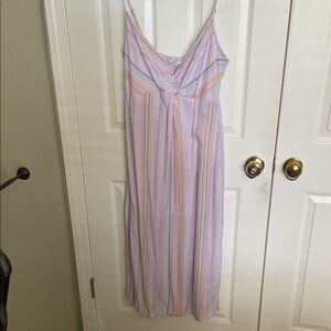 O’Neill Pastel Striped Maxi Dress